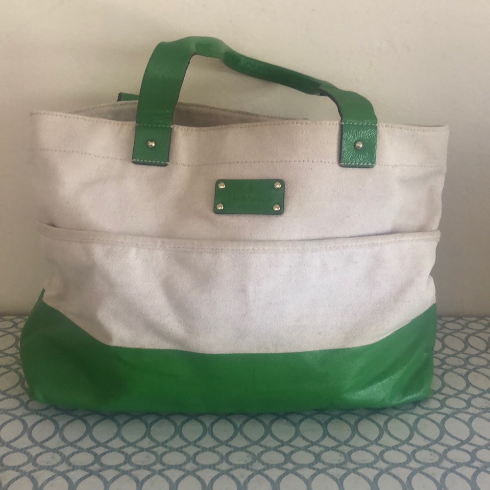 Kate Spade canvas bag